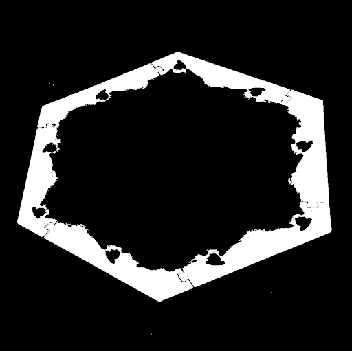 image after inRange function